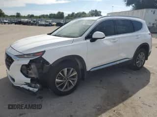 2019 Hyundai Santa Fe SEL Plus z VIN 5NMS33AD5KH045585, wystawiony jako Copart lot #80028765 z przebiegiem 37 215 mil mil oraz Nie do naprawy • Non repairable. Historia ofert i sprzedaży dostępna na DreamBid. Obrazek 1.