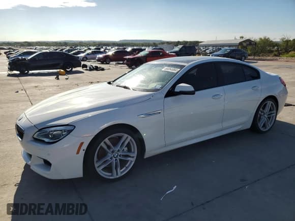 ✅ 2016 BMW 6 Series 640i • VIN: WBA6D0C5XGG432311 • Lot: 68064984. Listed on Copart with 32,011 mi. Free auction sales archive from the USA and detailed vehicle history report at DreamBid. Image 1.