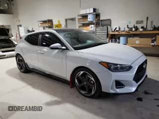 2020 Hyundai Veloster Turbo R-Spec z VIN KMHTH6AB6LU021307, wystawiony jako Copart lot #86552924 z przebiegiem 30 896 mil mil oraz Szkoda całkowita • Salvage title. Historia ofert i sprzedaży dostępna na DreamBid. Obrazek 4.