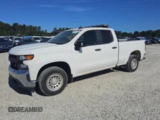 ✅ 2021 Chevrolet Silverado 1500 Work Truck • VIN: 1GCRWAEH2MZ301736 • Lot: 61188835. Listed on Copart with 60,409 mi. Free auction sales archive from the USA and detailed vehicle history report at DreamBid. Image 1.