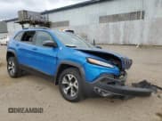 ✅ 2017 Jeep Cherokee Trailhawk • VIN: 1C4PJMBS3HW634266 • Lot: 91520315. Listed on Copart with 80,980 mi. Free auction sales archive from the USA and detailed vehicle history report at DreamBid. Image 4.