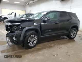 2025 Chevrolet Equinox FWD LT z VIN 3GNAXHEG0SL101055, wystawiony jako Copart lot #87541485 z przebiegiem 10 173 mil mil oraz Nie do naprawy • Non repairable. Historia ofert i sprzedaży dostępna na DreamBid. Obrazek 1.