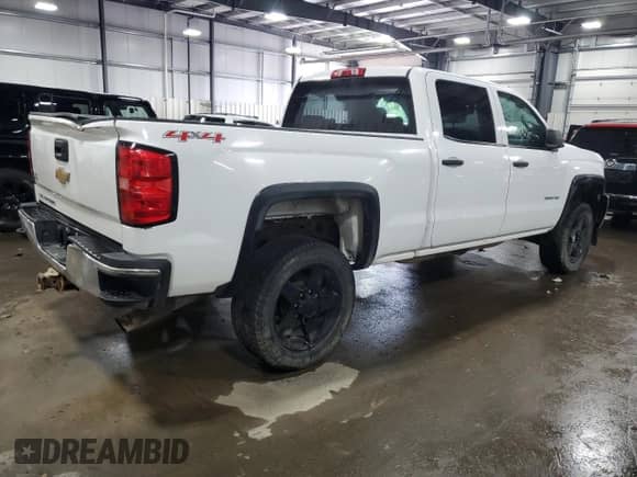 2015 Chevrolet Silverado 2500HD Work Truck z VIN 1GC1KUEG0FF623247, wystawiony jako Copart lot #55618025 z przebiegiem 165 890 mil mil oraz Szkoda całkowita • Salvage title. Historia ofert i sprzedaży dostępna na DreamBid. Obrazek 3.