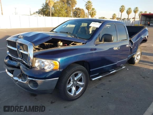 ✅ 2004 Dodge 1500 SLT • VIN: 1D7HA18D14S752481 • Lot: 43616475. Wystawiony na IAAI z przebiegiem Nie podano. Bezpłatny archiwum sprzedaży aukcyjnych z USA i szczegółowy raport historii pojazdu na DreamBid. Zdjęcie 2.