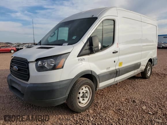 ✅ 2019 Ford Transit • VIN: 1FTYE2CM9KKB51487 • Lot: 92323865. Listed on Copart with 123,246 mi. Free auction sales archive from the USA and detailed vehicle history report at DreamBid. Image 1.