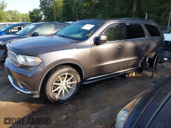 ✅ 2018 Dodge Durango SXT • VIN: 1C4RDJAG3JC187344 • Lot: 42834622. Listed on IAAI with 44,915 mi. Free auction sales archive from the USA and detailed vehicle history report at DreamBid. Image 2.