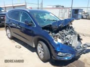 ✅ 2015 Honda CR-V EX-L • VIN: 2HKRM3H75FH552345 • Lot: 43054811. Listed on IAAI with Not provided. Free auction sales archive from the USA and detailed vehicle history report at DreamBid. Image 1.