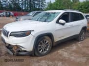 ✅ 2020 Jeep Cherokee Latitude Plus • VIN: 1C4PJLLB7LD605575 • Lot: 42481742. Listed on IAAI with 160,447 mi. Free auction sales archive from the USA and detailed vehicle history report at DreamBid. Image 2.