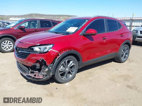 ✅ 2021 Buick Encore GX Select • VIN: KL4MMDS21MB077993 • Lot: 41843283. Listed on IAAI with 64,673 mi. Free auction sales archive from the USA and detailed vehicle history report at DreamBid. Image 2.