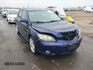 ✅ 2005 Mazda 3 s • VIN: JM1BK343251338770 • Lot: 43781259. Listed on IAAI with 133,372 mi. Free auction sales archive from the USA and detailed vehicle history report at DreamBid. Image 1.