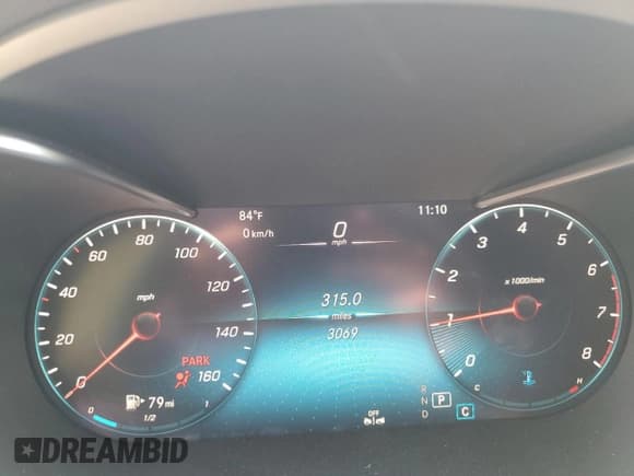 ✅ 2023 Mercedes-Benz C 300 • VIN: W1KWJ8EB9PG131614 • Lot: 58864384. Wystawiony na Copart z przebiegiem 3 069 mil. Bezpłatny archiwum sprzedaży aukcyjnych z USA i szczegółowy raport historii pojazdu na DreamBid. Zdjęcie 9.