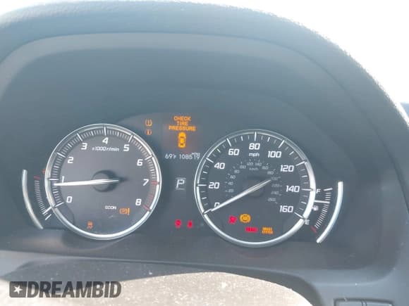 ✅ 2017 Acura TLX • VIN: 19UUB1F31HA010417 • Lot: 43052796. Wystawiony na IAAI z przebiegiem 108 519 mil. Bezpłatny archiwum sprzedaży aukcyjnych z USA i szczegółowy raport historii pojazdu na DreamBid. Zdjęcie 7.