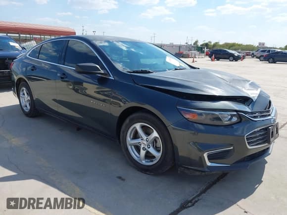 ✅ 2017 Chevrolet Malibu LS • VIN: 1G1ZB5ST8HF171652 • Lot: 43355205. Listed on IAAI with 105,193 mi. Free auction sales archive from the USA and detailed vehicle history report at DreamBid. Image 1.