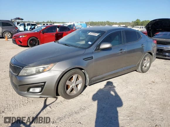 ✅ 2014 Kia Optima LX • VIN: 5XXGM4A75EG308177 • Lot: 92209845. Wystawiony na Copart z przebiegiem 195 771 mil. Bezpłatny archiwum sprzedaży aukcyjnych z USA i szczegółowy raport historii pojazdu na DreamBid. Zdjęcie 1.