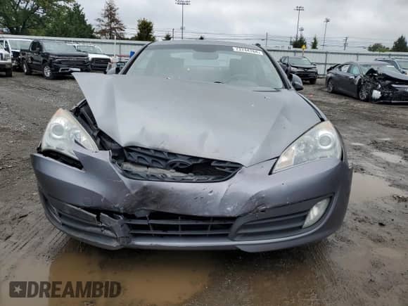 2010 Hyundai Genesis Coupe Track with VIN KMHHU6KH0AU031316, listed as a Copart auction lot 73744764 with 156,983 mi miles and Salvage title. Bid and sale history available at DreamBid. Image 5.
