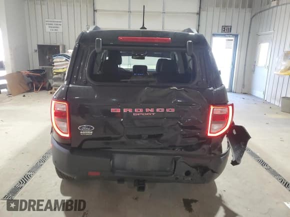 ✅ 2023 Ford Bronco Sport Outer Banks • VIN: 3FMCR9C62PRD33085 • Lot: 87043105. Listed on Copart with 44,075 mi. Free auction sales archive from the USA and detailed vehicle history report at DreamBid. Image 6.