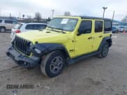 ✅ 2022 Jeep Wrangler Unlimited Sport S • VIN: 1C4HJXDG4NW247185 • Lot: 41192483. Listed on IAAI with 40,843 mi. Free auction sales archive from the USA and detailed vehicle history report at DreamBid. Image 18.