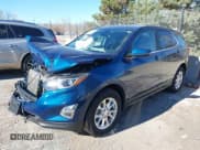 ✅ 2021 Chevrolet Equinox LT • VIN: 2GNAXUEVXM6121957 • Lot: 43590694. Listed on IAAI with 55,483 mi. Free auction sales archive from the USA and detailed vehicle history report at DreamBid. Image 2.