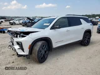 2025 Chevrolet Traverse FWD RS with VIN 1GNERLRS3SJ140565, listed as a Copart auction lot 57420765 with Not provided miles and Salvage title. Bid and sale history available at DreamBid. Image 1.