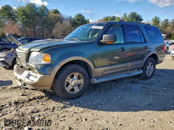 ✅ 2004 Ford Expedition Eddie Bauer • VIN: 1FMFU18LX4LB54105 • Лот: 94102135. Опубликован ранее на Copart с пробегом 144 727 миль. Бесплатный доступ к архиву аукционных продаж из США и подробный отчёт об истории автомобиля на DreamBid. Изображение 1.
