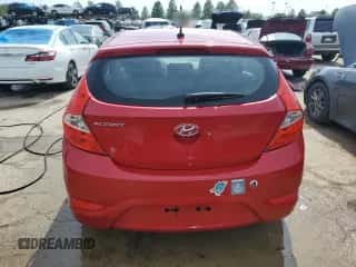 2012 Hyundai Accent GS with VIN KMHCT5AE9CU016105, listed as a Copart auction lot 55514584 with 169,858 mi miles and Salvage title. Bid and sale history available at DreamBid. Image 6.