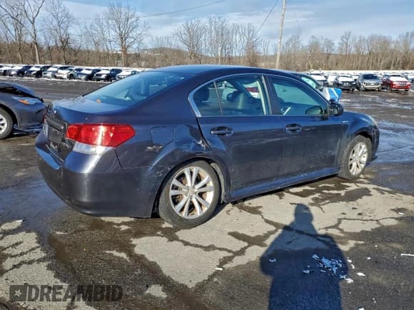 ✅ 2013 Subaru Legacy Premium • VIN: 4S3BMBB6XD3026751 • Lot: 94942135. Listed on Copart with 57,645 mi. Free auction sales archive from the USA and detailed vehicle history report at DreamBid. Image 3.