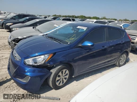 ✅ 2017 Hyundai Accent SE • VIN: KMHCT5AE1HU336669 • Лот: 74761074. Опубликован ранее на Copart с пробегом 130 318 миль. Бесплатный доступ к архиву аукционных продаж из США и подробный отчёт об истории автомобиля на DreamBid. Изображение 1.