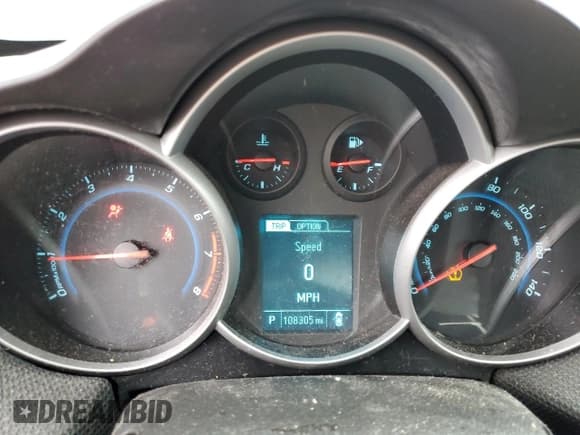 ✅ 2014 Chevrolet Cruze 1LT • VIN: 1G1PC5SB3E7418755 • Лот: 84255515. Опубликован ранее на Copart с пробегом 108 305 миль. Бесплатный доступ к архиву аукционных продаж из США и подробный отчёт об истории автомобиля на DreamBid. Изображение 9.