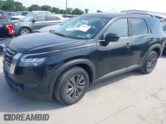 2024 Nissan Pathfinder SV с VIN 5N1DR3BA1RC257707, выставлен на аукционе IAAI как лот 42245737 с пробегом 24 546 миль миль и . История ставок и продаж доступна на DreamBid. Изображение 2.