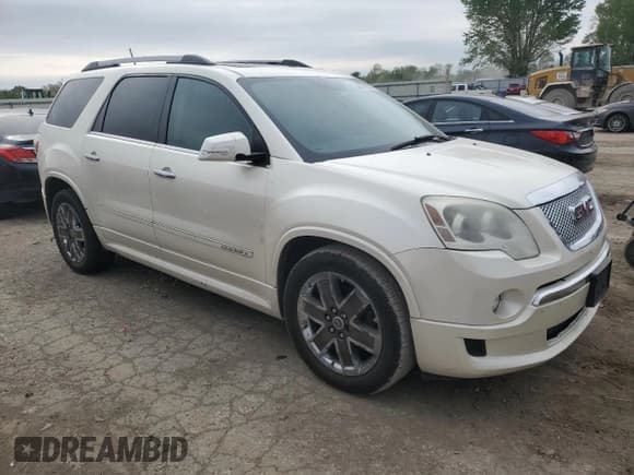 ✅ 2012 GMC Acadia Denali • VIN: 1GKKVTED3CJ169245 • Lot: 53713225. Listed on Copart with 247,521 mi. Free auction sales archive from the USA and detailed vehicle history report at DreamBid. Image 4.