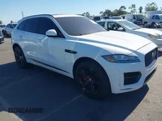 ✅ 2018 Jaguar F-Pace 20d R-Sport • VIN: SADCL2FN1JA261723 • Lot: 43595865. Listed on IAAI with 70,877 mi. Free auction sales archive from the USA and detailed vehicle history report at DreamBid. Image 1.