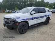 ✅ 2023 Chevrolet Tahoe Commercial • VIN: 1GNSKLEDXPR281527 • Lot: 60215885. Listed on Copart with 32,448 mi. Free auction sales archive from the USA and detailed vehicle history report at DreamBid. Image 1.