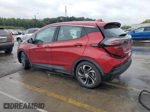 2023 Chevrolet Bolt EV 2LT z VIN 1G1FX6S03P4201389, wystawiony jako Copart lot #82058965 z przebiegiem 22 484 mil mil oraz Szkoda całkowita • Salvage title. Historia ofert i sprzedaży dostępna na DreamBid. Obrazek 2.