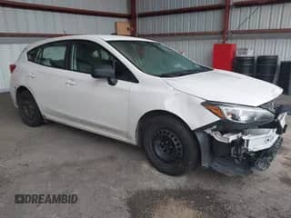 2019 Subaru Impreza with VIN 4S3GTAA65K3724122, listed as a IAAI auction lot 43451506 with 99,092 mi miles and . Bid and sale history available at DreamBid. Image 1.