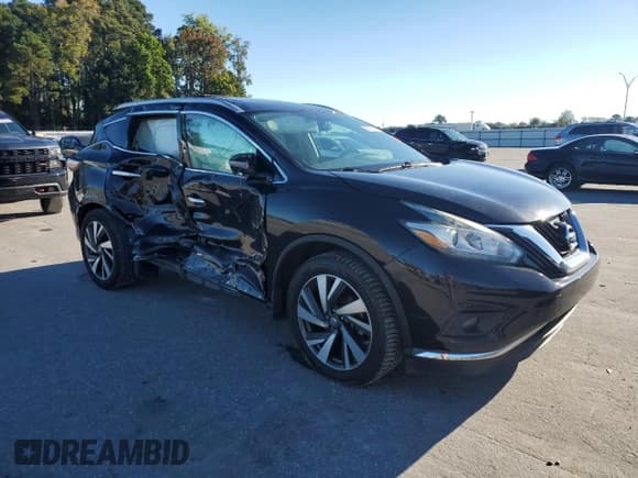 ✅ 2018 Nissan Murano Platinum • VIN: 5N1AZ2MG4JN196389 • Лот: 82471245. Опубликован ранее на Copart с пробегом 101 455 миль. Бесплатный доступ к архиву аукционных продаж из США и подробный отчёт об истории автомобиля на DreamBid. Изображение 4.