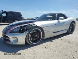 ✅ 2003 Dodge Viper SRT-10 • VIN: 1B3JR65Z73V501870 • Lot: 47379125. Listed on Copart with 47,079 mi. Free auction sales archive from the USA and detailed vehicle history report at DreamBid. Image 1.
