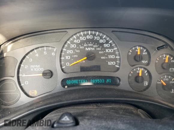 ✅ 2003 Chevrolet Silverado 1500 • VIN: IDCO004199ZZ • Лот: 85870734. Опубликован ранее на Copart с пробегом 289 533 миль. Бесплатный доступ к архиву аукционных продаж из США и подробный отчёт об истории автомобиля на DreamBid. Изображение 9.