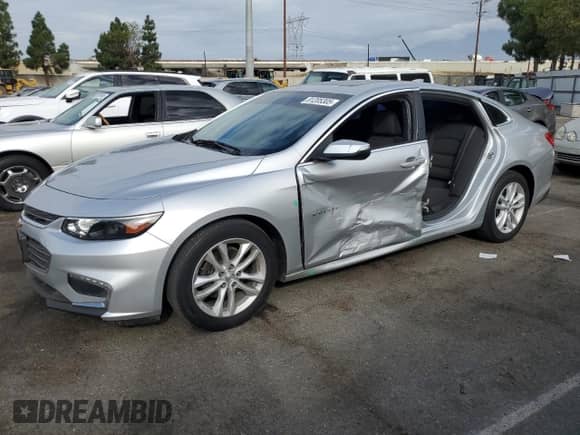 2018 Chevrolet Malibu LT with VIN 1G1ZD5STXJF124896, listed as a Copart auction lot 81205305 with 97,994 mi miles and Salvage title. Bid and sale history available at DreamBid. Image 1.
