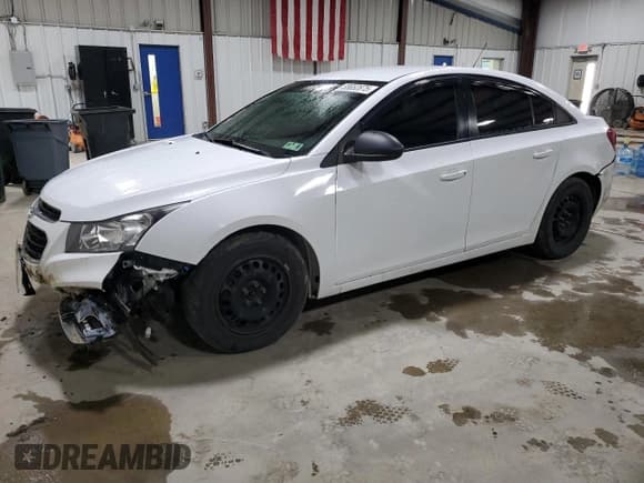 ✅ 2016 Chevrolet Cruze LS • VIN: 1G1PB5SG8G7206564 • Lot: 55652875. Listed on Copart with 129,537 mi. Free auction sales archive from the USA and detailed vehicle history report at DreamBid. Image 1.