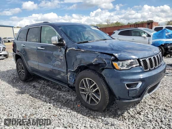 2020 Jeep Grand Cherokee Limited with VIN 1C4RJEBG9LC391812, listed as a Copart auction lot 81633375 with 74,778 mi miles and Salvage title. Bid and sale history available at DreamBid. Image 4.