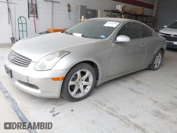 ✅ 2003 Infiniti G35 w/Leather • VIN: JNKCV54E03M208666 • Лот: 41611438. Опубликован ранее на IAAI с пробегом Не указан. Бесплатный доступ к архиву аукционных продаж из США и подробный отчёт об истории автомобиля на DreamBid. Изображение 2.