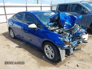 ✅ 2018 Chevrolet Cruze LT • VIN: 1G1BE5SM0J7147802 • Lot: 43443462. Listed on IAAI with Not provided. Free auction sales archive from the USA and detailed vehicle history report at DreamBid. Image 1.