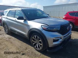 ✅ 2022 Ford Explorer ST-Line • VIN: 1FMSK8KH4NGA29421 • Lot: 42811542. Listed on IAAI with 55,694 mi. Free auction sales archive from the USA and detailed vehicle history report at DreamBid. Image 1.