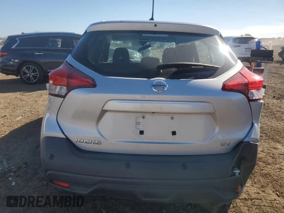 ✅ 2020 Nissan Kicks SV • VIN: 3N1CP5CV3LL538182 • Lot: 89724825. Listed on Copart with Not provided. Free auction sales archive from the USA and detailed vehicle history report at DreamBid. Image 6.