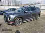 2022 Hyundai Palisade Calligraphy с VIN KM8R7DHEXNU407264, выставлен на аукционе Copart как лот 44373914 с пробегом 21 273 миль миль и Списание • Salvage title. История ставок и продаж доступна на DreamBid. Изображение 1.