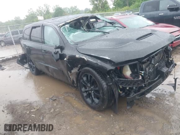 ✅ 2020 Dodge Durango R/T • VIN: 1C4SDJCT9LC192708 • Lot: 42402036. Listed on IAAI with Not provided. Free auction sales archive from the USA and detailed vehicle history report at DreamBid. Image 1.
