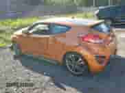 2016 Hyundai Veloster Turbo with VIN KMHTC6AE5GU285360, listed as a Copart auction lot 70428515 with Not provided miles and Salvage title. Bid and sale history available at DreamBid. Image 2.