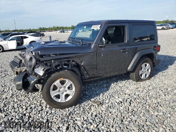 ✅ 2022 Jeep Wrangler Sport S • VIN: 1C4HJXAG9NW194567 • Lot: 65933925. Listed on Copart with 12,420 mi. Free auction sales archive from the USA and detailed vehicle history report at DreamBid. Image 1.