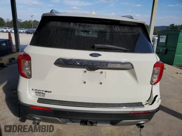 2022 Ford Explorer Limited with VIN 1FMSK7FH8NGA45089, listed as a Copart auction lot 87056215 with Not provided miles and Clean title. Bid and sale history available at DreamBid. Image 6.