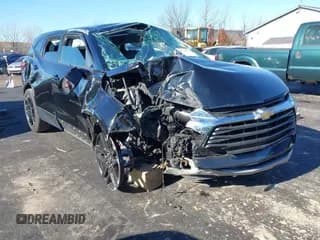 ✅ 2022 Chevrolet Blazer LT • VIN: 3GNKBJRS9NS137474 • Lot: 43685216. Listed on IAAI with 55,203 mi. Free auction sales archive from the USA and detailed vehicle history report at DreamBid. Image 1.